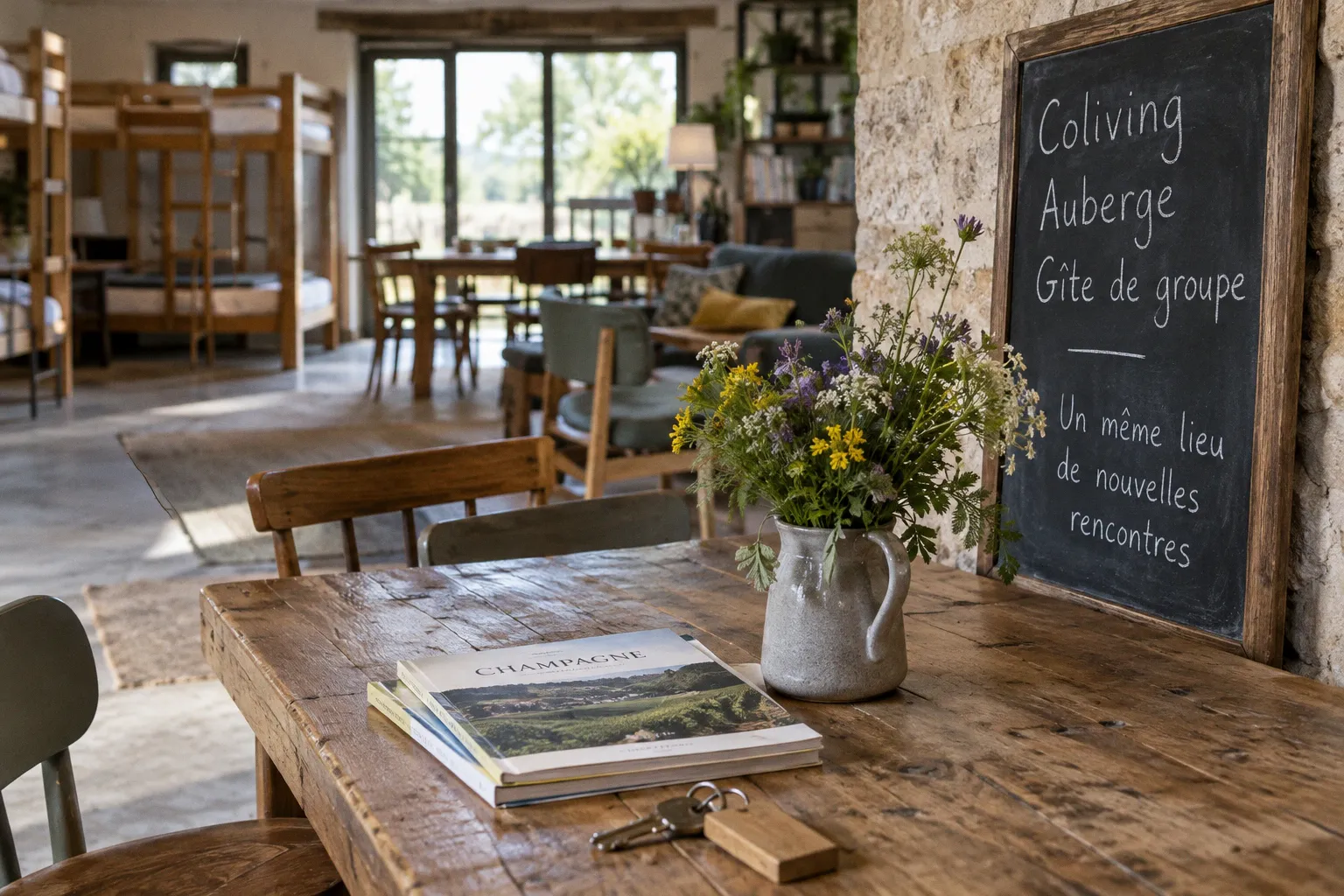 Hébergement hybride : comment concilier coliving, auberge et gîte de groupe