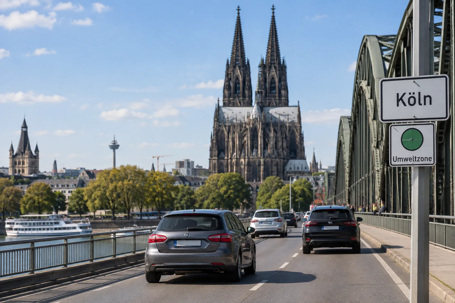 Location de voiture à Cologne (Allemagne) : guide pratique et règles locales