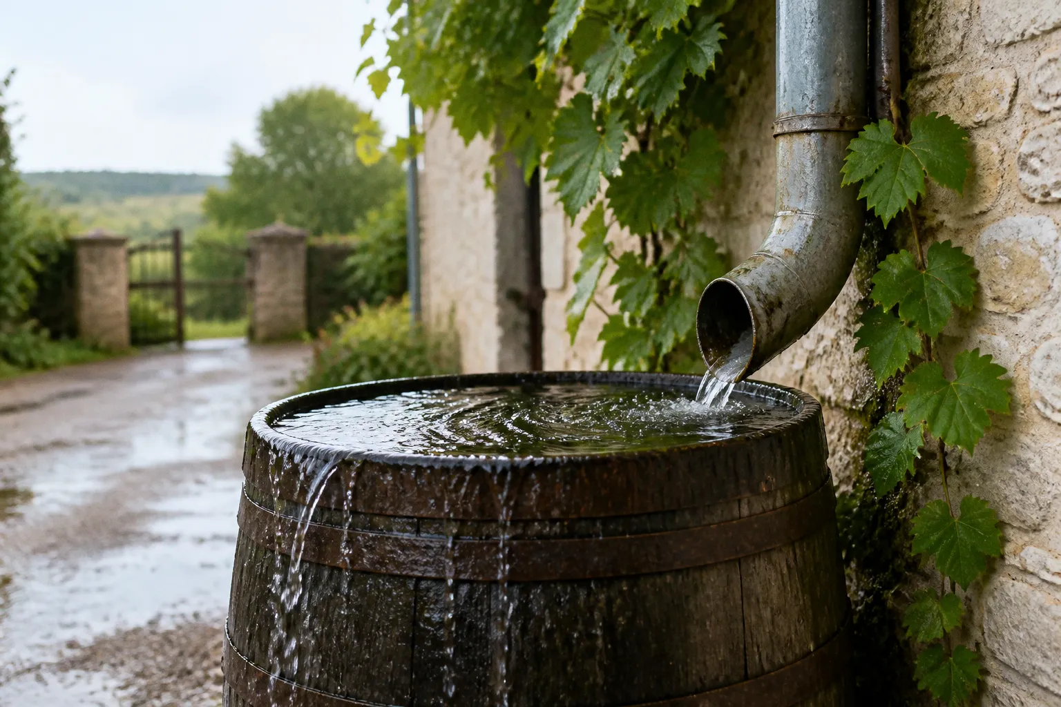 Récupérateur d'eau de pluie : notre test sur une saison