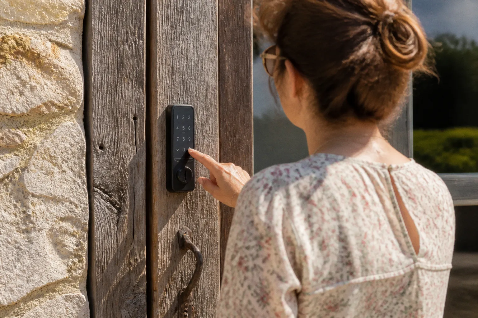 Trois serrures connectées pour gîte au banc d'essai